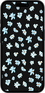 TPU чехол Цветочный для Apple iPhone 16 - 4900b-3709 изображение 