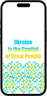 TPU чехол Ukraine для Apple iPhone 16 - 5283b-3709 изображение 