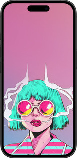 TPU чехол Поп арт дівчина для Apple iPhone 16 - 5378b-3709 изображение 