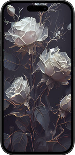 TPU чехол Троянди 2 для Apple iPhone 16 - 5550b-3709 изображение 