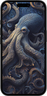 TPU чехол Осьминог для Apple iPhone 16 - 5551b-3709 изображение 