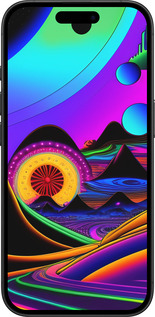 TPU чехол Абстракция v3 для Apple iPhone 16 - 5620b-3709 изображение 