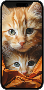 TPU чехол Котики 2 для Apple iPhone 16 - 5664b-3709 изображение 