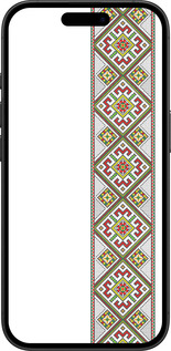 TPU чехол Вишиванка 8 для Apple iPhone 16 - 574b-3709 изображение 