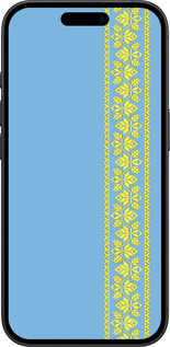 TPU чехол Вышиванка 33 для Apple iPhone 16 - 602b-3709 изображение 