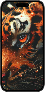 TPU чехол Tiger для Apple iPhone 16 - 6053b-3709 изображение 