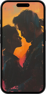 TPU чехол Любовь на полотне для Apple iPhone 16 - 6067b-3709 изображение 