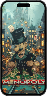 TPU чехол Казковий Monopoly для Apple iPhone 16 - 6086b-3709 изображение 