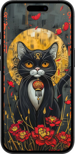 TPU чехол China Cat для Apple iPhone 16 - 6134b-3709 изображение 