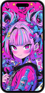 TPU чехол Аниме милаха для Apple iPhone 16 - 6314b-3709 изображение 