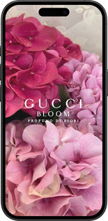 TPU чехол Гучи для Apple iPhone 16 - 6341b-3709 изображение 