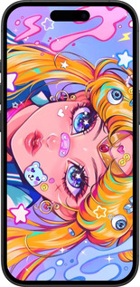 TPU чехол Сейлор Мун 4 для Apple iPhone 16 - 6353b-3709 изображение 