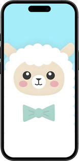 TPU чехол Милий баранчик для Apple iPhone 16 - 6355b-3709 изображение 