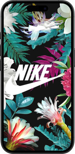TPU чехол Nike для Apple iPhone 16 - 6378b-3709 изображение 