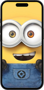 TPU чехол Миньон для Apple iPhone 16 - 6389b-3709 изображение 