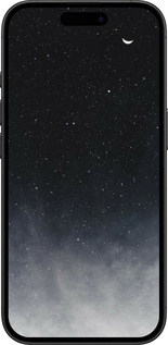 TPU чехол Сині хмари, Синій місяць для Apple iPhone 16 - 6396b-3709 изображение 