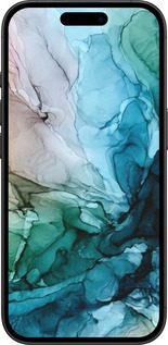 TPU чехол З абстрактним малюнком барвисті Солоні береги для Apple iPhone 16 - 6405b-3709 изображение 