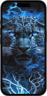 TPU чехол Ледяной леопард для Apple iPhone 16 - 6460b-3709 изображение 
