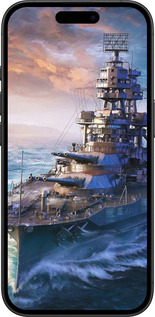 TPU чехол Военный корабль, world of tanks, wargaming для Apple iPhone 16 - 6461b-3709 изображение 