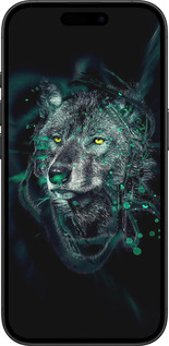 TPU чехол Wolf для Apple iPhone 16 - 6610b-3709 изображение 