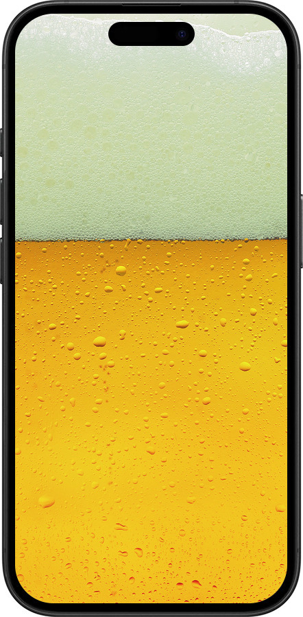 TPU чехол Пиво для Apple iPhone 16 - 1145b-3709 изображение 
