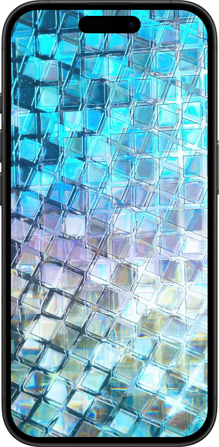 TPU чехол Переливающаяся чешуя для Apple iPhone 16 - 227b-3709 изображение 