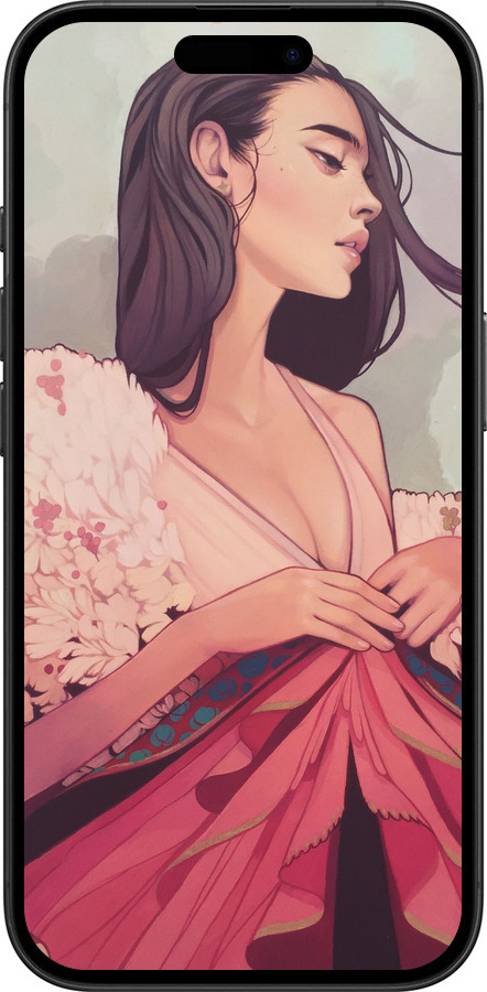 TPU чехол Kelsey Beckett для Apple iPhone 16 - 4034b-3709 изображение 