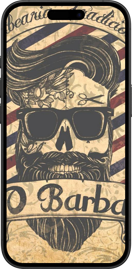 TPU чехол Barber Shop для Apple iPhone 16 - 4097b-3709 изображение 