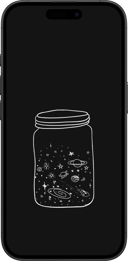 TPU чехол Космос в банці для Apple iPhone 16 - 4297b-3709 изображение 