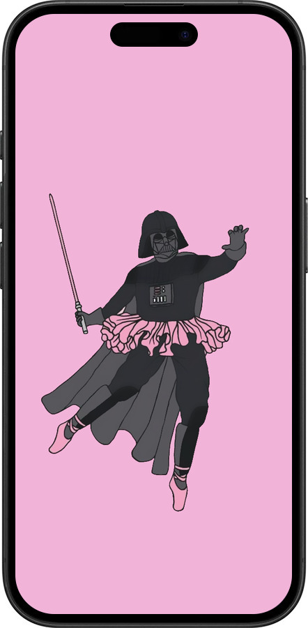 TPU чехол Pink Wader для Apple iPhone 16 - 4456b-3709 изображение 