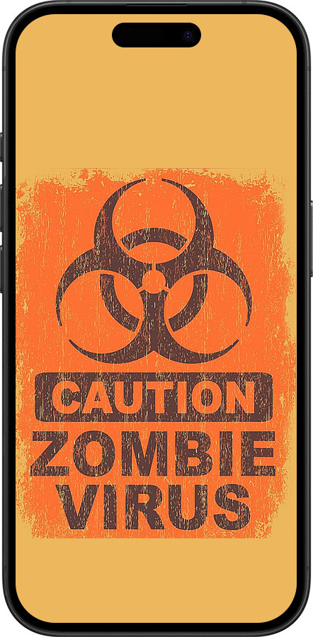 TPU чехол Biohazard 1 для Apple iPhone 16 - 4817b-3709 изображение 