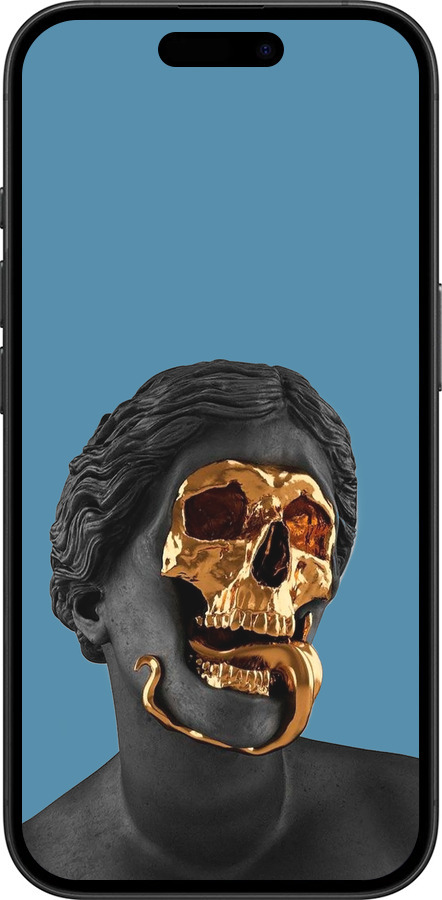 TPU чехол Sculptures для Apple iPhone 16 - 4845b-3709 изображение 