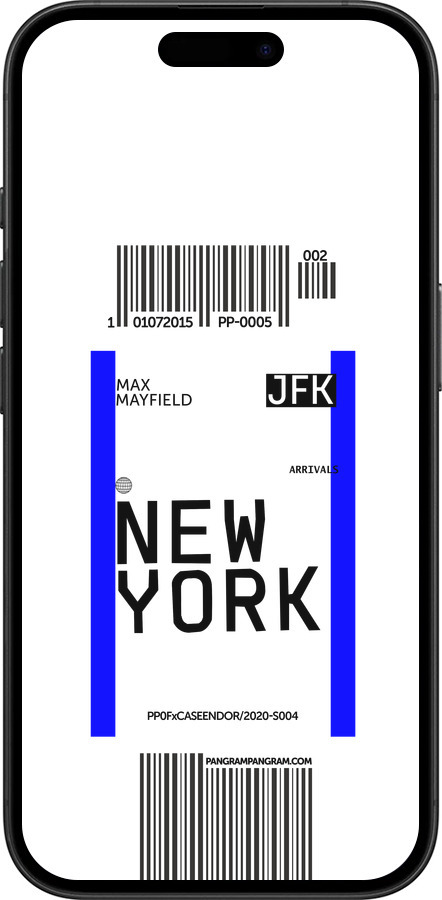 TPU чехол New York для Apple iPhone 16 - 4861b-3709 изображение 