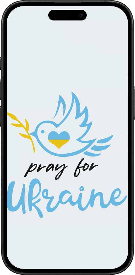 TPU чехол Украина v2 для Apple iPhone 16 - 5230b-3709 изображение 