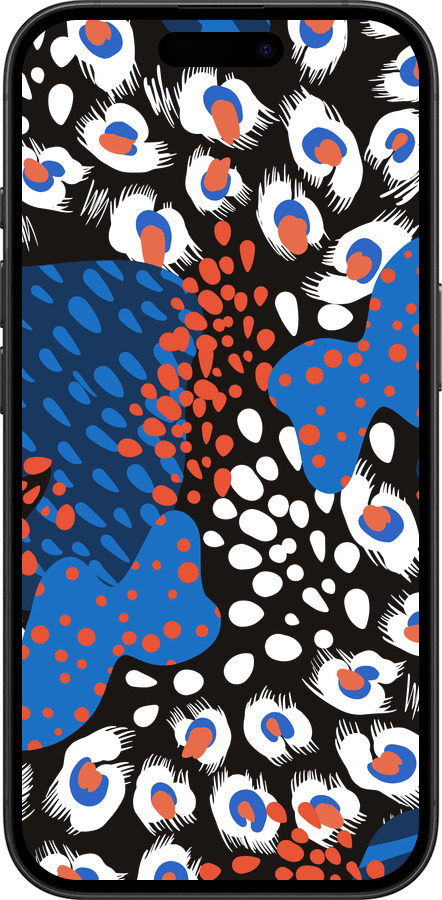 TPU чехол Абстрактный фон v2 для Apple iPhone 16 - 5503b-3709 изображение 