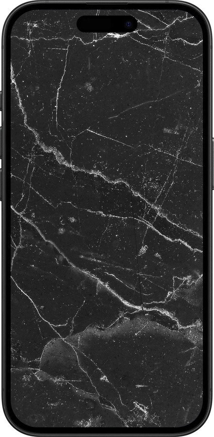 TPU чехол Чорний мармур v2 для Apple iPhone 16 - 5568b-3709 изображение 