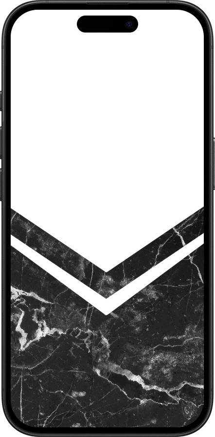 TPU чехол Мармуровий шеврон для Apple iPhone 16 - 5570b-3709 изображение 