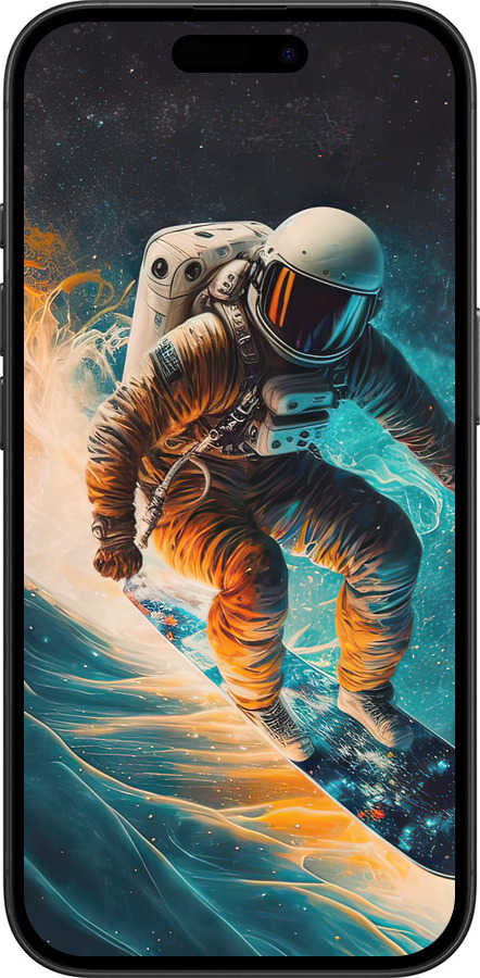 TPU чехол Сноубордист для Apple iPhone 16 - 5604b-3709 изображение 