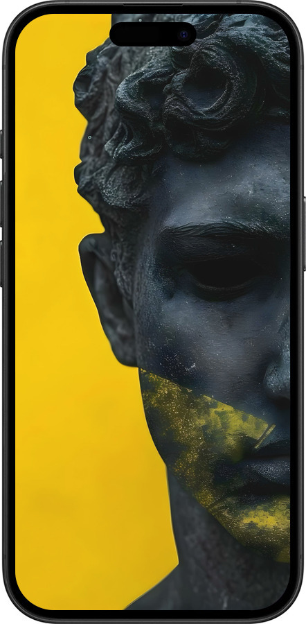 TPU чехол Статуя арт для Apple iPhone 16 - 6330b-3709 изображение 