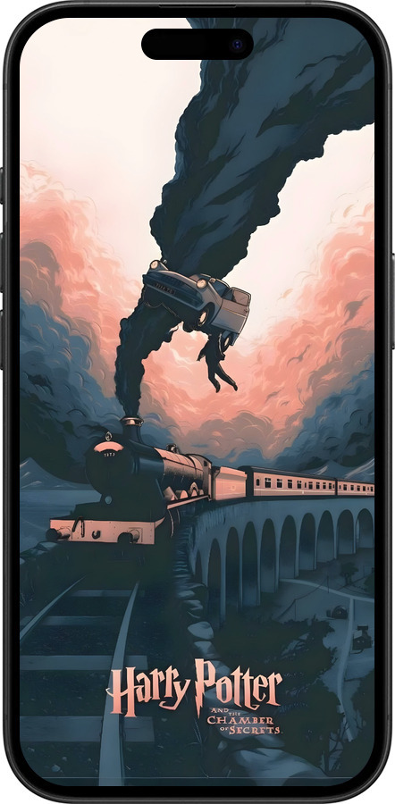 TPU чехол Гарри Поттер для Apple iPhone 16 - 6331b-3709 изображение 