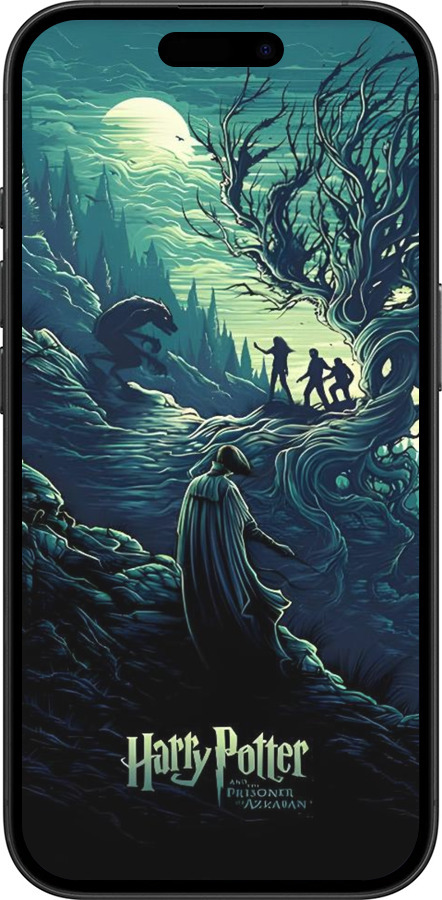 TPU чехол Гарри Поттер 3 для Apple iPhone 16 - 6338b-3709 изображение 