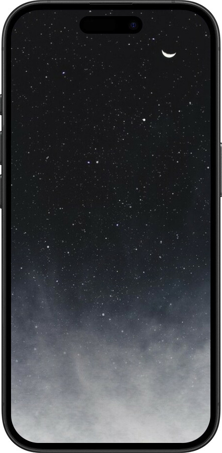 TPU чехол Сині хмари, Синій місяць для Apple iPhone 16 - 6396b-3709 изображение 
