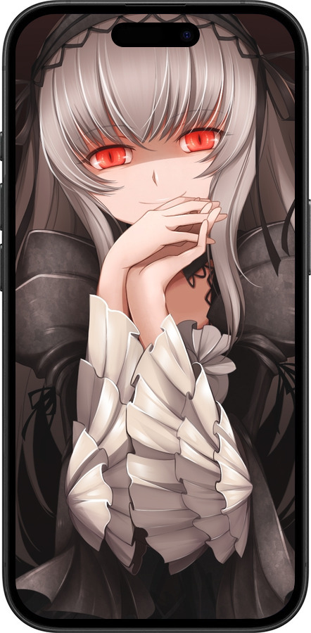 TPU чехол Suigintou для Apple iPhone 16 - 6606b-3709 изображение 
