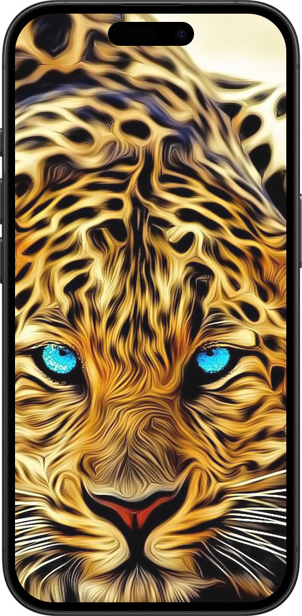TPU чехол Леопард для Apple iPhone 16 - 6611b-3709 изображение 