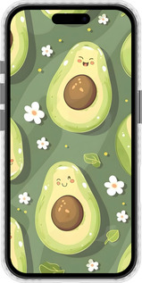 Чехол Bumper чехол Авокадо для Apple iPhone 16 - 6380pc-3709 изображение 