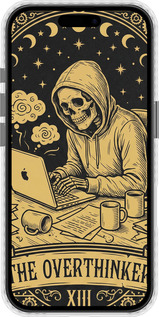 Чохол Bumper чехол The Overthinker для Apple iPhone 16 - 6774pc-3709 изображение 