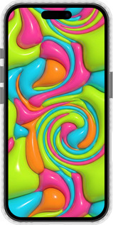 Чехол Bumper чехол Y2K Jelly Dream для Apple iPhone 16 - 6780pc-3709 изображение 