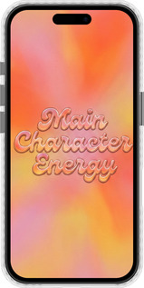 Чехол Bumper чехол Aura Gradient Main Character Energy Aesthetic Y2K для Apple iPhone 16 - 6783pc-3709 изображение 