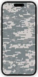 Силикон с усиленными углами чехол Камуфляж для Apple iPhone 16 - 1085sp-3709 изображение 