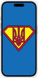 Силіконовий протиударний с посиленими кутами чехол Супер Тризуб для Apple iPhone 16 - 1164sp-3709 изображение 